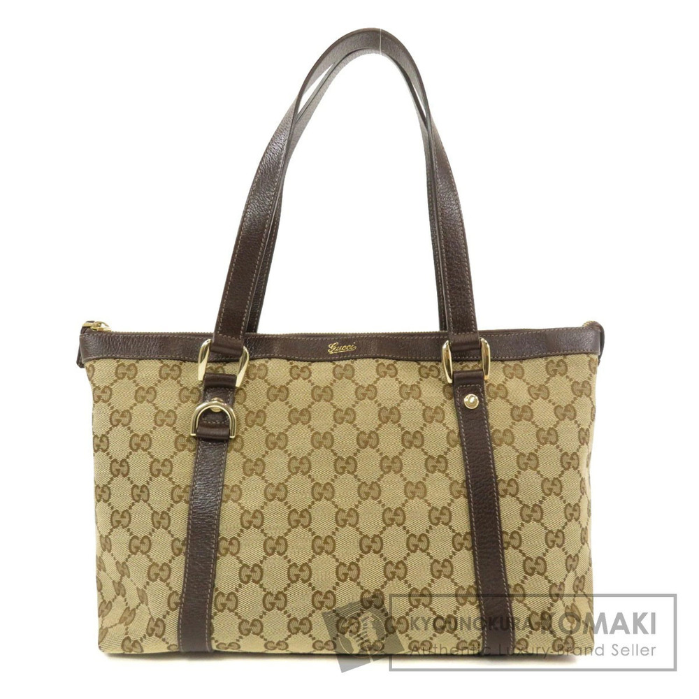 Gucci GG Abbey Tote Bag Canvas
